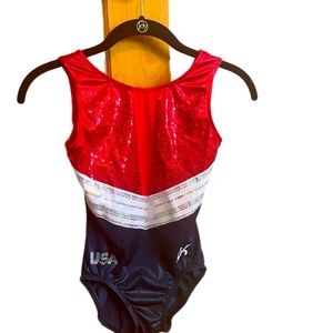 AS GK gymnastics Team USA leotard